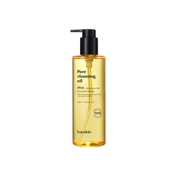 Hanskin Pore Cleansing Oil PHA Гидрофильное масло для лица с PHA кислотами, 300 мл 8809448639900 фото