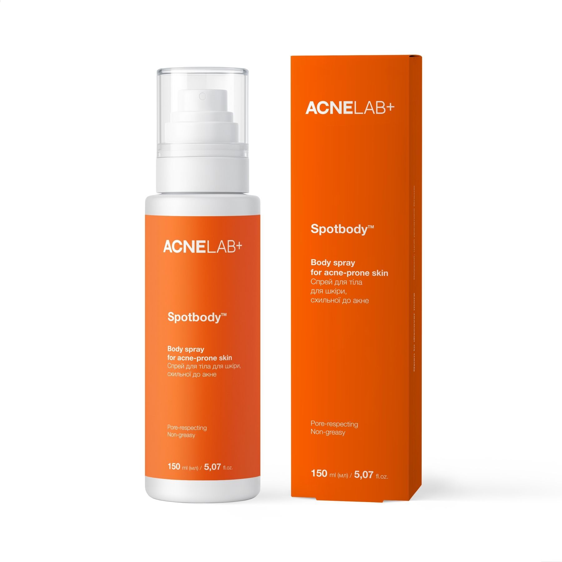 Спрей для тела для кожи, склонной к акне Spotbody Body spray for acne-prone skin ACNELAB+ 150 мл 4823109413085 фото