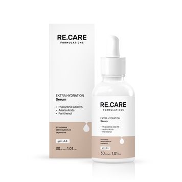 Интенсивная увлажняющая сыворотка Extra Hydration Serum RECARE 30 мл 4823109411319 фото