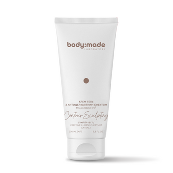 Крем-гель з антицелюлітним ефектом моделюючий BodyMade 200 мл 4823109414396 фото