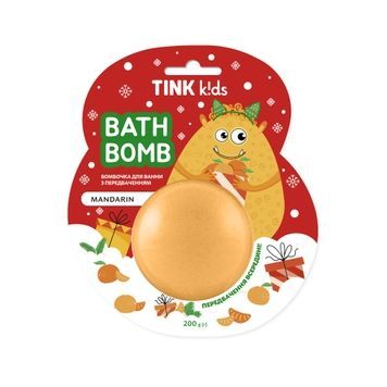 Бомбочка для ванни з передбаченням Mandarin Tink kids 200 г 4823109412583 фото