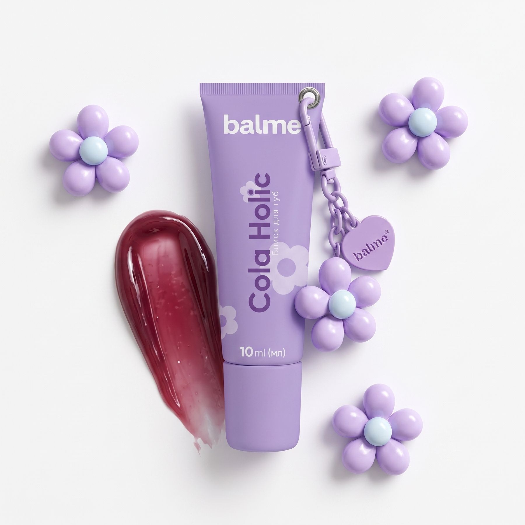 Блеск для губ Cola Holic Balme 10 мл 4823109414860 фото