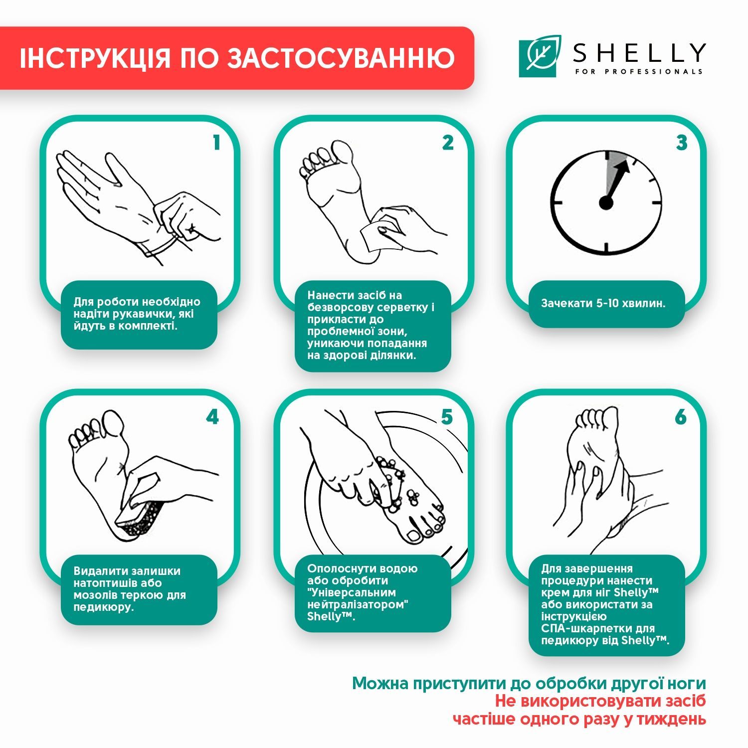 Гель-кератолітик для локального застосування М'яке лезо Shelly 100 мл 4823109401440 фото