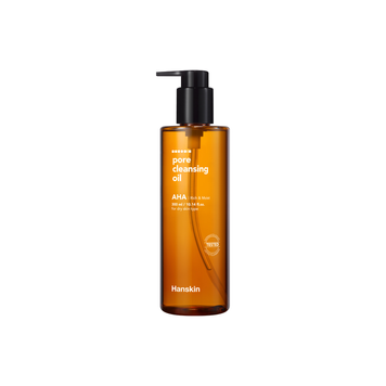 Hanskin Pore Cleansing Oil AHA Гидрофильное масло для лица с AHA-кислотами, 300 мл 8809448639887 фото