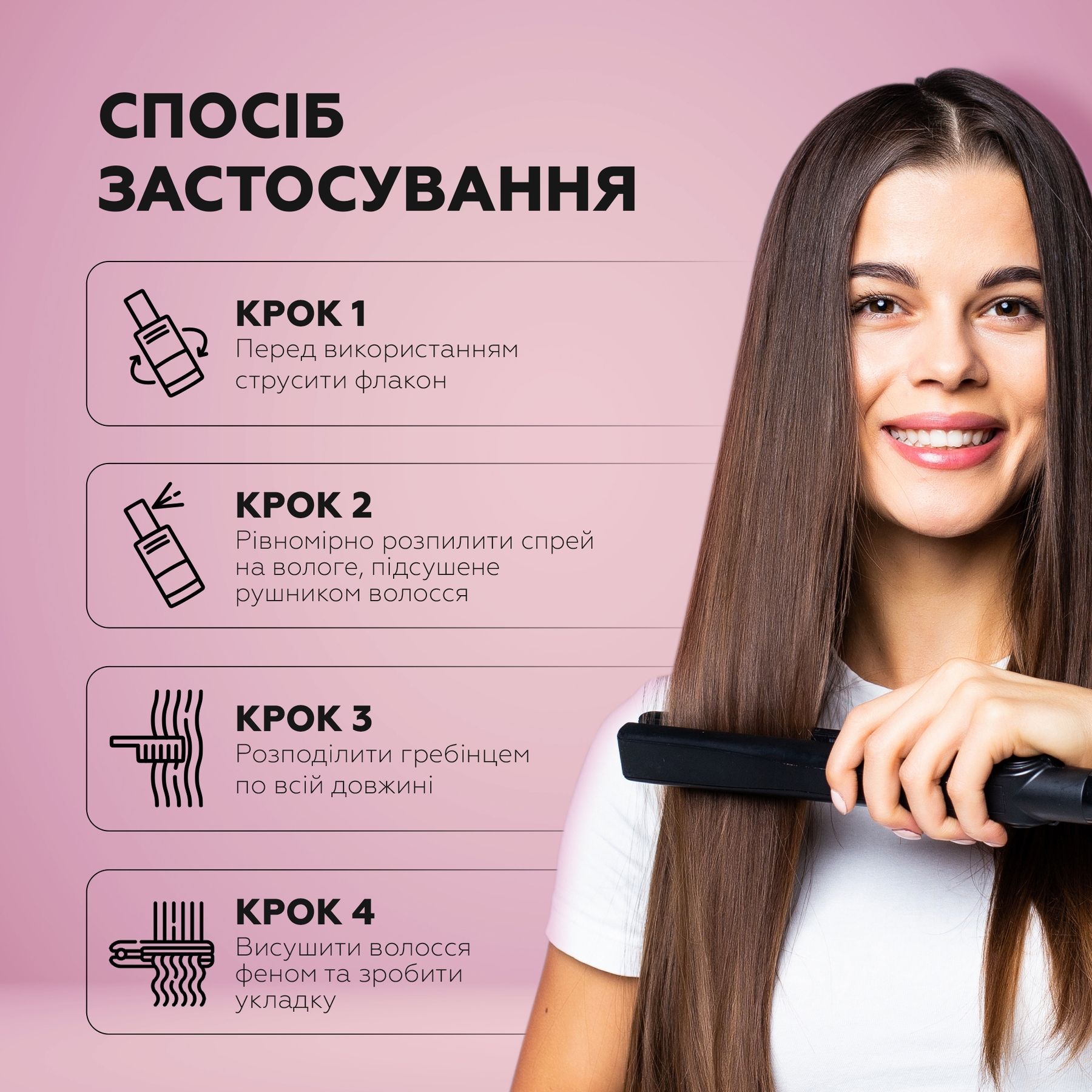 Спрей-термозащита для волос Joko Blend 200 мл 4823109408180 фото