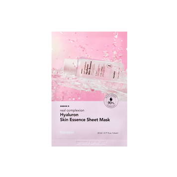 Hanskin Real Complexion Hyaluron Skin Essence Sheet Mask Тканевая маска для лица с гиалуроновой кислотой, 1 шт./23мл. 8809653239889 фото