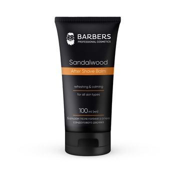Бальзам після гоління з олією сандала Barbers Sandalwood 100 мл 4823109411807 фото